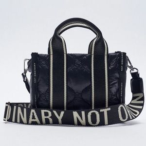 Zara ‘Not Ordinary’ Mini Crossbody Bag